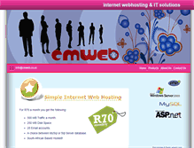 Tablet Screenshot of cmweb.co.za